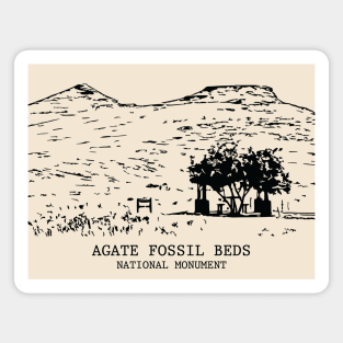 Agate Fossil Beds National Monument Magnet
